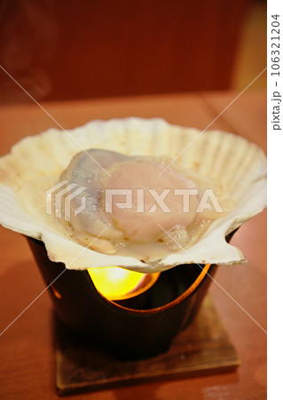ホタテの貝殻焼き ホタテの貝殻焼き 106321204