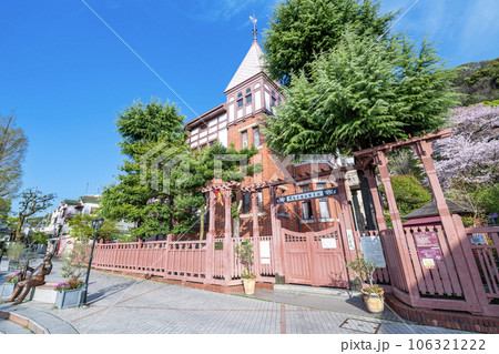兵庫県神戸市北野 快晴の神戸北野異人館 風見鶏の館 兵庫県神戸市北野 快晴の神戸北野異人館 風見鶏の館 106321222