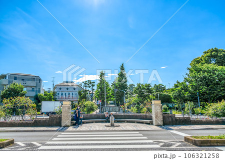東京都大田区の都市風景 田園調布駅 東京都大田区の都市風景 田園調布駅 106321258
