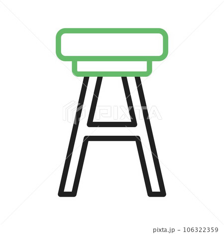 Stool Icon Image. 106322359
