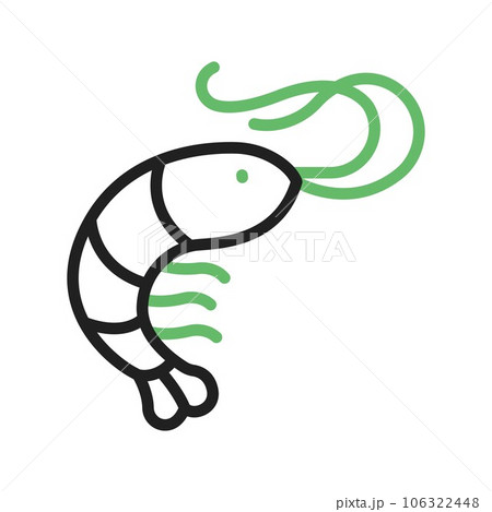 Shrimp Icon Image. 106322448