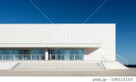 Futuristic modern building 106323150