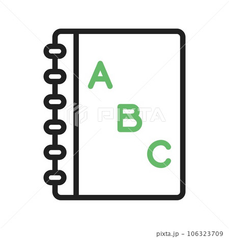 Primary Book Icon Image.のイラスト素材 [106323709] - PIXTA