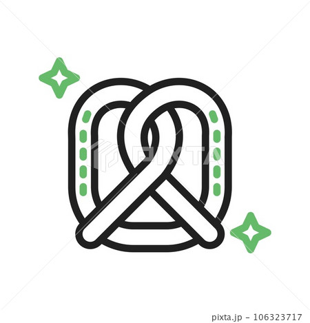 Pretzel Icon Image. Pretzel Icon Image. 106323717