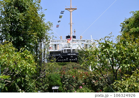 山下公園の氷川丸 106324926
