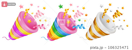 Party Poppers Set Party Poppers Set 106325471