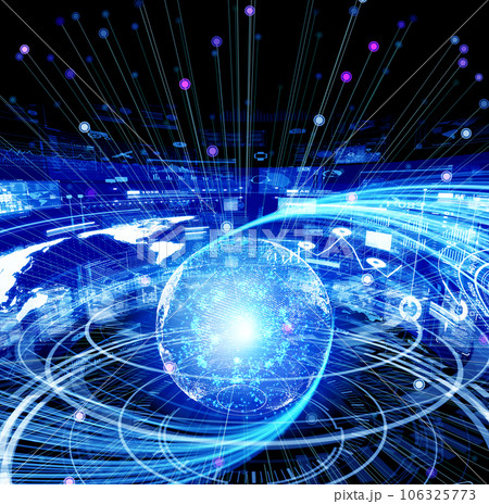 ［手作業で制作した素材］オリジナルグラフィックアート／イラスト作品 106325773