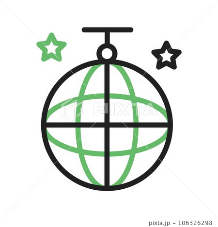 Disco Ball Icon Image. Disco Ball Icon Image. 106326298