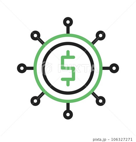 Budget Spending Icon Image. 106327271