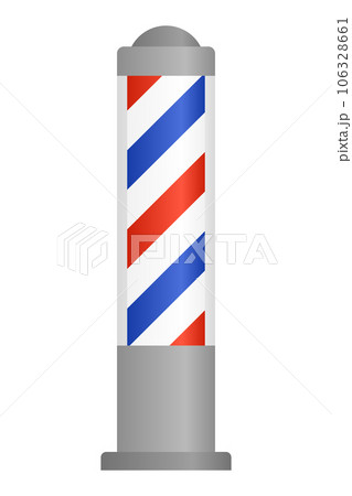 床屋のサインポール 106328661