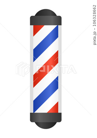 床屋のサインポール 106328662