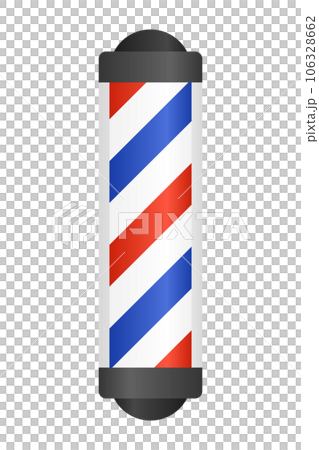 床屋のサインポール 106328662