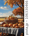 Basket of Pumpkins 106330466
