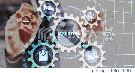 Global logistics network concept. Delivery Planning 106331585