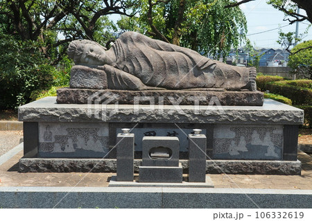 源長寺の釈尊涅槃像【埼玉県川口市】 106332619