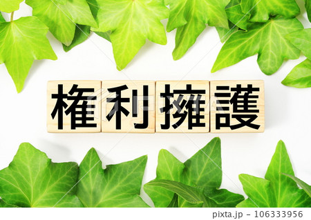 権利擁護　福祉・介護関連のキーワード素材 106333956