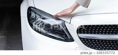 車　ヘッドライト 106335772