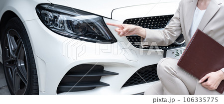 車　ヘッドライト 106335775