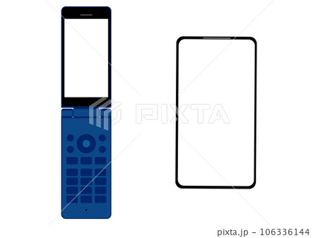 フィーチャーフォンとスマートフォン 106336144