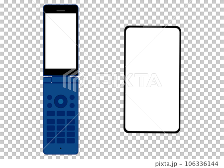 フィーチャーフォンとスマートフォン 106336144