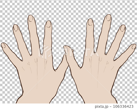 Men's hands 106336423