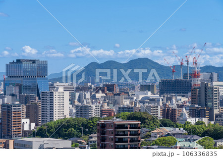 《福岡県》福岡市の風景（南公園から撮影） 106336835