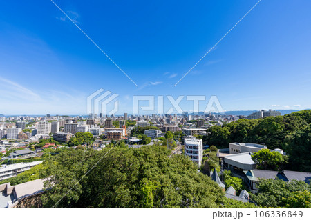 《福岡県》福岡市の風景（南公園から撮影） 106336849