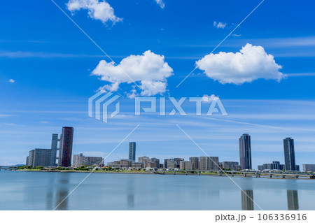 《福岡県》福岡市の街並み・風景、アイランドシティの風景 《福岡県》福岡市の街並み・風景、アイランドシティの風景 106336916