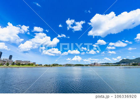 《福岡県》福岡市の街並み・風景、アイランドシティの風景 106336920