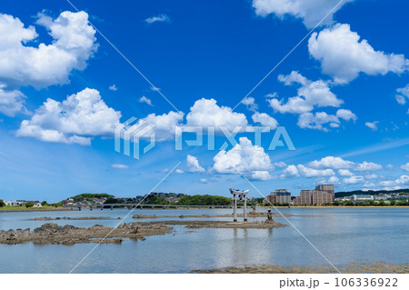 《福岡県》福岡市の街並み・風景、アイランドシティの風景 106336922