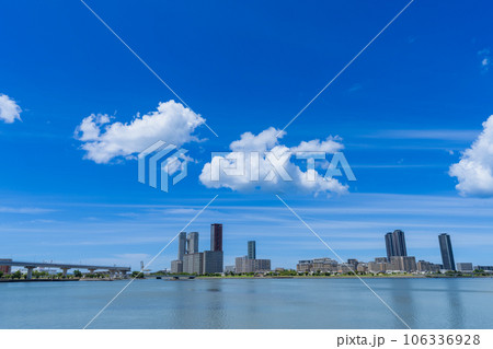 《福岡県》福岡市の街並み・風景、アイランドシティの風景 106336928