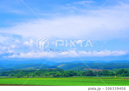 北海道・富良野の絶景風景/富良野市 北海道・富良野の絶景風景/富良野市 106339408