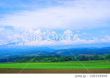 北海道・富良野の絶景風景/富良野市 北海道・富良野の絶景風景/富良野市 106339409
