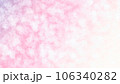 ピンクと白のぼかしの背景イラスト 106340282