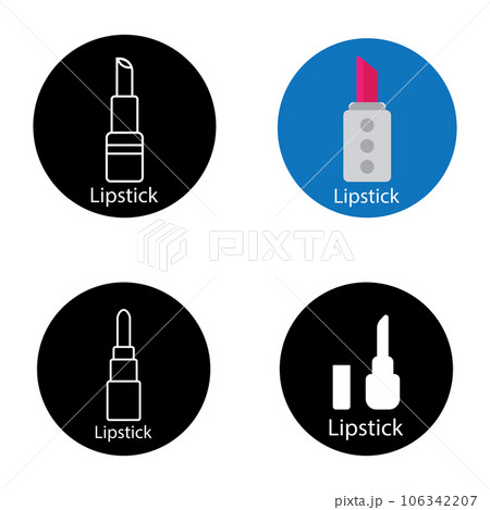 lipstick icon vector lipstick icon vector 106342207