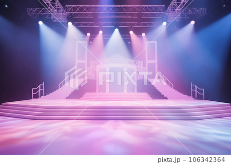 empty stage background