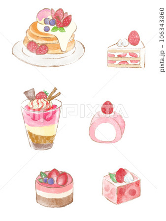 いちごのスイーツセット 106343860
