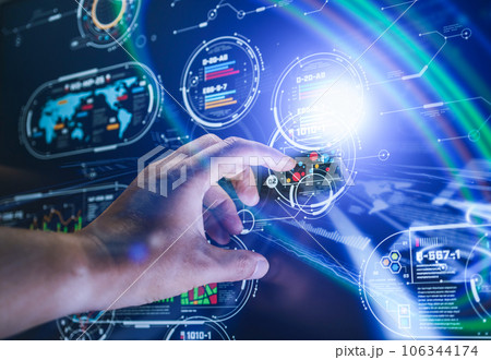 バーチャルな空間 AR バーチャルな空間 AR 106344174