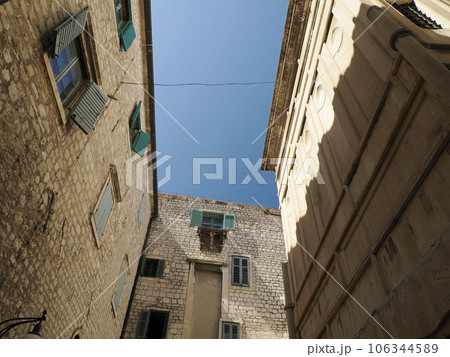 St James cathedral in Sibenik, world heritage site in Croatia St James cathedral in Sibenik, world heritage site in Croatia 106344589
