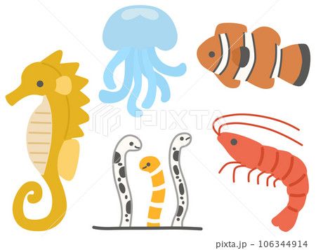 海の生き物セット 海の生き物セット 106344914
