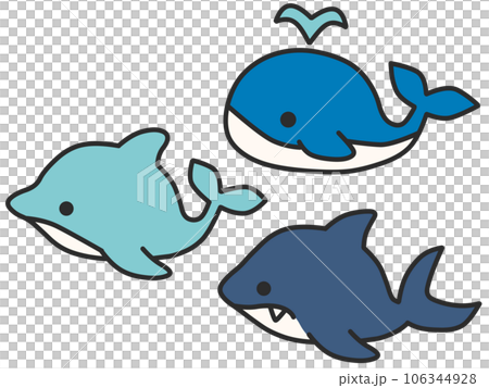 Sea creatures set 106344928