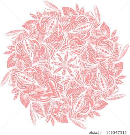 Colorful abstract mandala Colorful abstract mandala 106347316