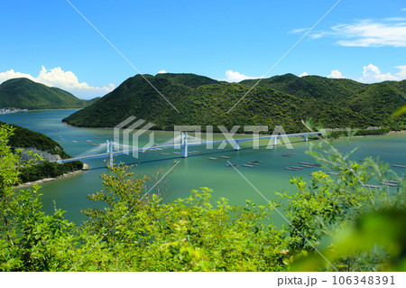 岡山県備前市日生の風景 岡山県備前市日生の風景 106348391