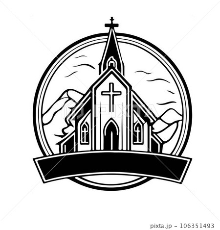 Amazing and lovely Christian Church vector art Amazing and lovely Christian Church vector art 106351493