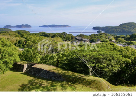 名護屋城跡天守台からの眺望（佐賀県・肥前国松浦郡名護屋 106355063