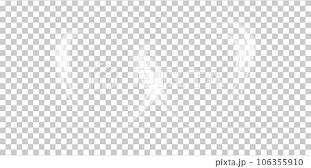 Abstract white light lines of movement and speed in the shape of two hearts. Glow light effect. PNG 106355910