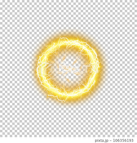 Yellow Ball lightning on a transparent background. Abstract electric lightning strike. Light flash, thunder, spark. PNG. Yellow Ball lightning on a transparent background. Abstract electric lightning strike. Light flash, thunder, spark. PNG. 106356193