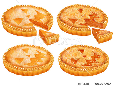 パンプキンパイ パンプキンタルト ハロウィン スイーツ 106357202