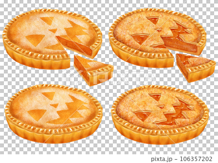 パンプキンパイ パンプキンタルト ハロウィン スイーツ 106357202