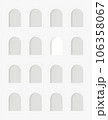 minimal arch window background 106358067